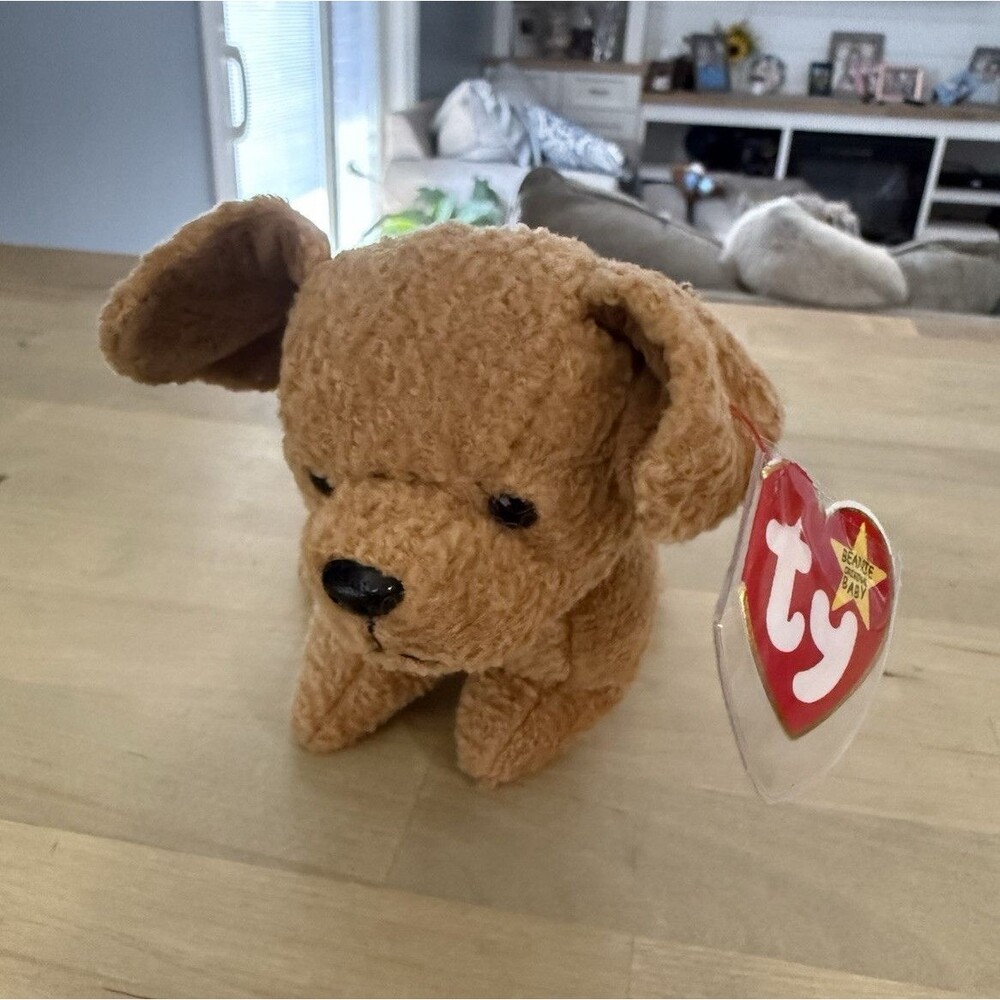 Ty Beanie Babies Tuffy Plush Dog Stuffed Animal Vintage 1996